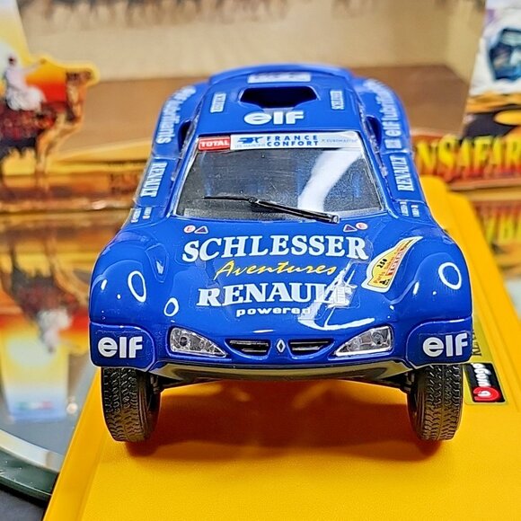 Bburago 2000 Renault Schlesser Rally Car Code #16902 Italy 1/26 With Box - Picture 7 of 16
